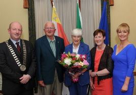 Sean Horkan was granted the freedom of Castlebar by Castlebar Town Council Click for more from Tom Campbell.