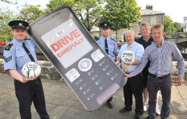 Noel Gibbons is looking forward to next Sunday's big game in Castlebar with road safety message. Click on photo for more.