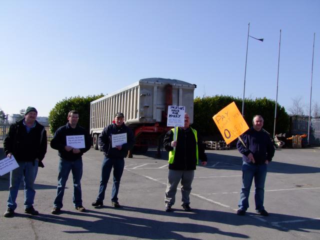 Philip Redmond has photos of a local industrial dispute. Click on photo for more.