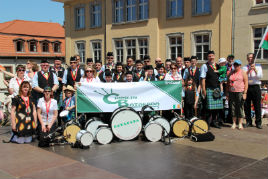 Crimlin Batafada Pipeband enjoyed a successful trip to The Europeade Festival in Gotha, Germany. Click on photo for the details.