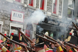 Fighting, and even shooting, observed on Main Street of Castlebar yesterday. Click on photo for more.