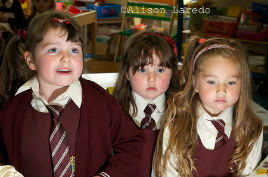 Alison Laredo captured first-day-at-school moments at St. Angelas! Click on photo for lots more.