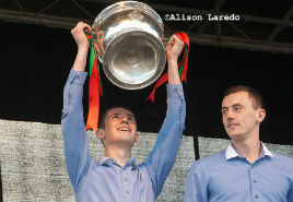 Alison Laredo has photos from the Mayo Minor and Senior teams' homecoming at McHale Park, Castlebar.