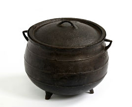 A History of Ireland in 100 Objects includes this cooking pot which can be seen at the Museum of Country Life. Click on photo for details of the Museum's October programme.