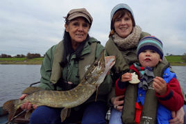 Pike fishing continues on our local lakes. Click on photo for details of this one that didn't get away.