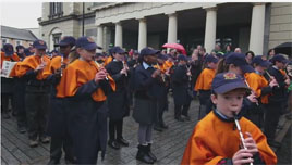 Andrej pilevoj has a video of the Castlebar St. Patrick's Day Parade. Click on photo to view.