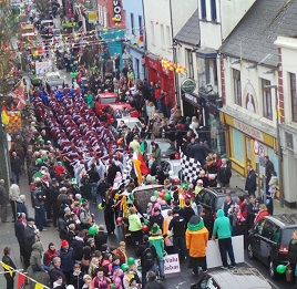 Castlebar Men's Shed give a bird's eye view of the Parade in Castlebar. Click on photo to view this new gallery.