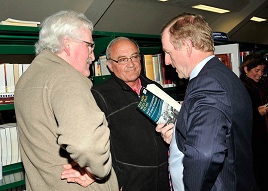 An Taoiseach launched a book of interviews by Ernie O'Malley edited by Cormac K. H. O'Malley and Vincent Keane. Click on photo for more from Ken Wright.