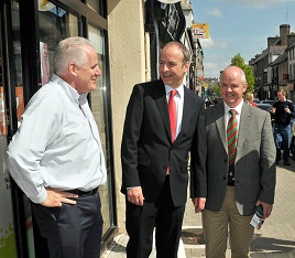 Fianna Fail election candidates hand in their nomination papers. Click above for more from Ken Wright.