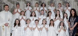 Tom Campbell photographed the First Communion classes of St Angelas. Click above to view.