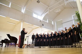Declan Durcan and Alison Laredo celebrate the recent successful Third Mayo International Choral Festival. Click above for details of the winners.