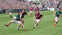 Mayo 3-14 Galway 0-16 - Mayo pull off the four in a row. Click above for some photos from behind the goal yesterday.