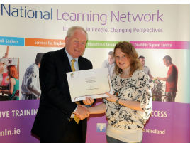 Minister Ring presents the National Learning Network Awards for 2014 in Castlebar. Click above to view recipients photographed by Ken Wright.