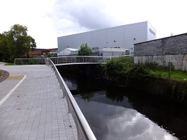 Frank Cawley has some photos of the new river path in Castlebar. Click on photo for his inimitable commentary on the 'Grey Green Way'.