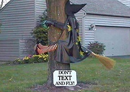 Noel Gibbons has some timely advice for Halloween revellers and drivers. Click on photo for details.