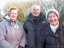 Jack Loftus wrapped up warm and photographed some hardy walkers on the path around Lough Lannagh. Click above to view - can you put names on the faces?