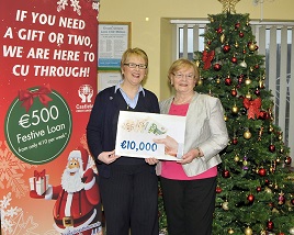 Congratulations to Mary Monaghan from Balla winner of the Credit Union members draw in December. Click on photo for details from Ken Wright.
