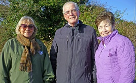 Mid February walkers around Lough Lannagh's shores. Click on photo for a new gallery from Jack Loftus.