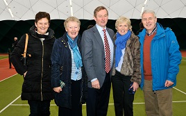 Ken Wright has photos from the official opening of the spectacular new Dome at the Tennis Club - click on photo for lots more.