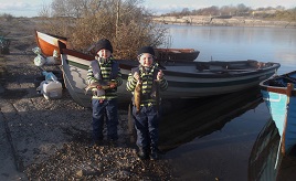 These two young anglers - twins, aged six, caught some fine trout on Lough Mask last Sunday. Click on photo for all the latest angling reports.