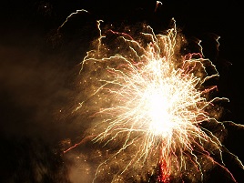 Bird's Funfair opened at the barracks with a pyrotechnical bang last night. Click on photo for more from Rod O'Connor.