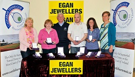 Ken Wright has photos of the winners and runners-up from the recent Castlebar Tennis Club competition sponsored by Eddie Egan Jewellers. click on photo for the details.