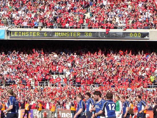 Final Scoreline Leinster 6 Munster 30