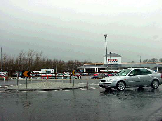 Round the Roundabout on a very wet New Years Eve