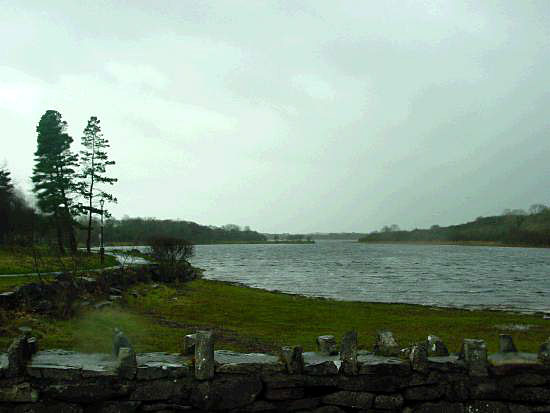 Waves on Lough Lannagh