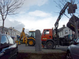 Photos of the gas pipe laying still in progress on Saturday afternoon. Click photo for more.