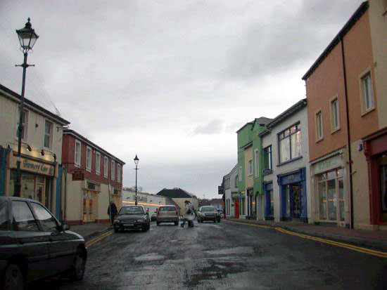 Brewery Cup, Sasha and Dunnes on the left, and on the right: Oxfam, Lifestyle Sports, Davorens, Health Lines, Connaught Telegraph. 