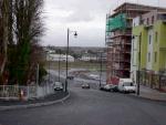 St. Gerald's De La Salle Sports complex is visible at the end on the other side of the Castlebar River