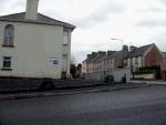 Looking towards Ellison Street with TF and Protestant Graveyard behind and hospital to right.