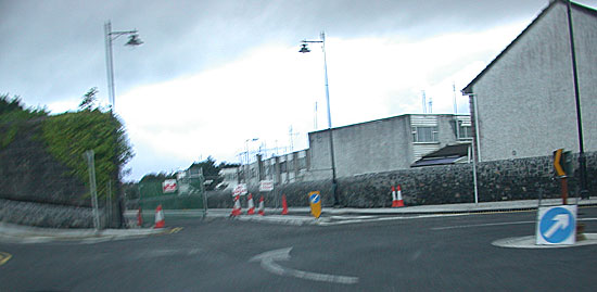 The Roundabout at the New Barracks Bridge