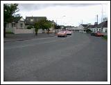 Approaching the new roundabout
