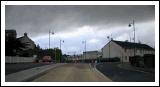 Approaching the new roundabout