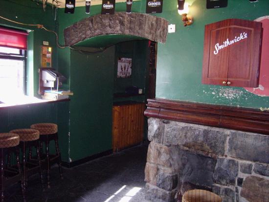 View of 2nd arch & fireplace from "down the back".