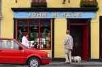 No dog - it's too early to go in for a pint yet!