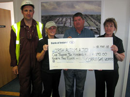 Corrib gas workers fund raise for Mayo Autism Action during the Croagh Patrick Seven Days in a Row Challenge. Click photo for more.