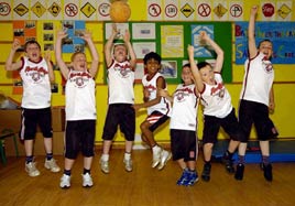 All 87 pupils (from infants to 6th class) of Derrywash NS presented the popular 'High School Musical' last Thursday in the Royal Theatre, Castlebar.