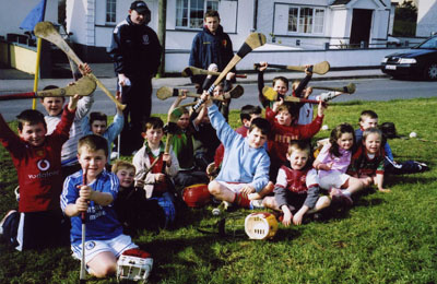 Young Hurlers on the Green. Click on photo to check out a gallery of Summer 2007 photos taken around the town by Jack Loftus. 