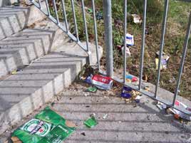 Not so Green Energy. A contributor documents a litter blackspot two days after a council clean-up. Click photo for more rubbish shots!