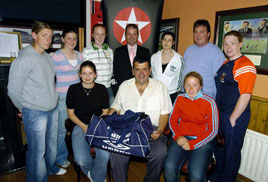 The Mayo Women's Soccer team to represent Ireland in forthcoming UEFA Cup August 2007 to be held in Austria. Click photo for more photos from Ken Wright and an article about the team.