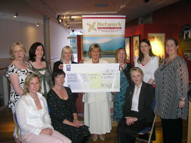 Network Mayo raise 2,500 euro for Mayo Women's Support Services. Click photo for more from Network Mayo.