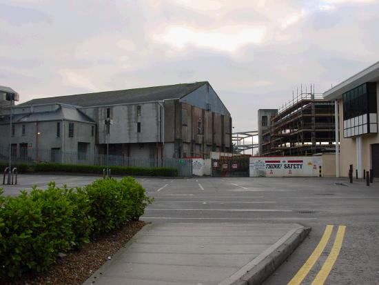 Under Construction at the Back of the TF
