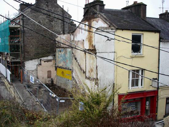 Demolished Corner on Castle Street