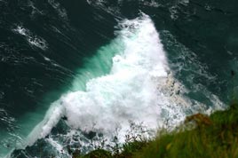 Frank Cawley made the climb above the Atlantic to visit Annagh Bay. Click photo to join him on his journey.