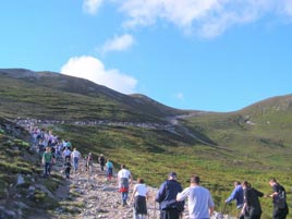 Pilgrim's Progress. Kevin McNally has uploaded photos from Sunday's Reek climb to the Castlebar photo gallery. Click photo for more.