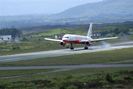 First New York to Knock flight landing photographed by Noel Byrne and uploaded to our DIY Photo Gallery. Click photo for more from Noel's gallery.