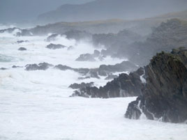 Pat Griffin took a trip along the Atlantic Drive last Monday Morning during the recent storm. Click on photo above for a full gallery of raw Atlantic power.